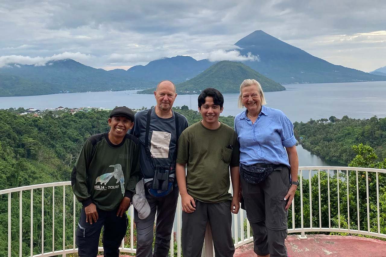 Rangga with Nurlin and Guests