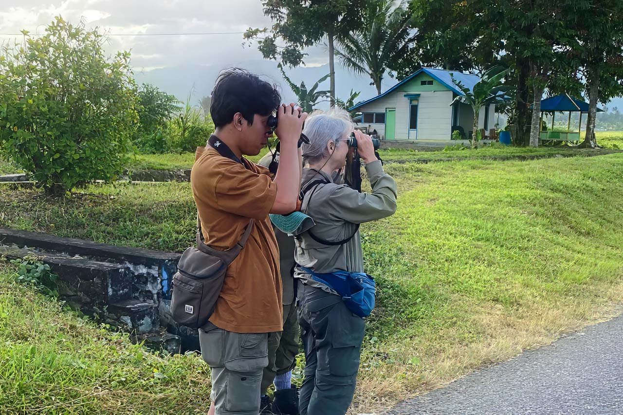 Rangga, Bird Spotting